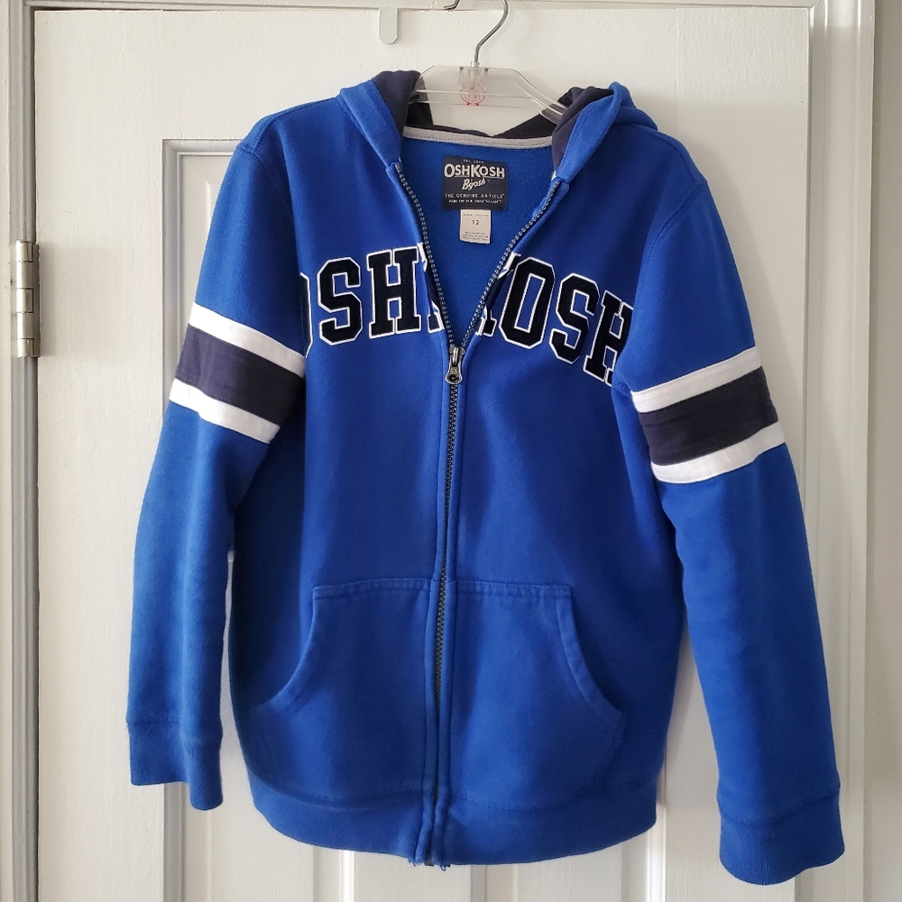 [OshKosh B'gosh] Logo Fleece Zip Hoodie